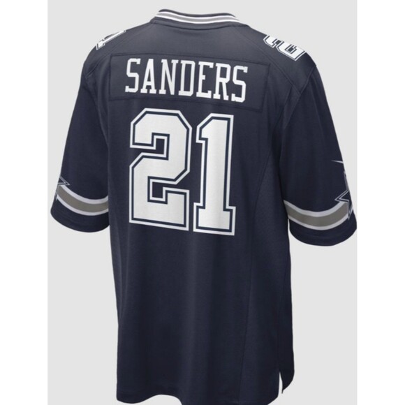 Deion Sanders (Nike)-(Cowboys)-(Jersey)-(Blue)-(Used)-(XL)-$100 - Picture 6 of 10